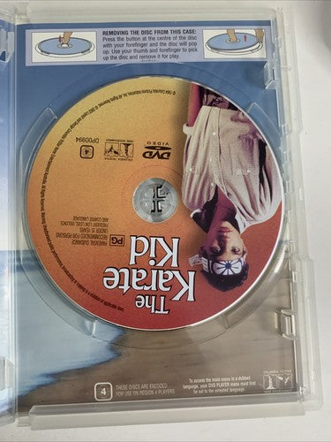 The Karate Kid Trilogy 1, 2, 3 (DVD) Ralph Macchio, Pat Morita Region 4