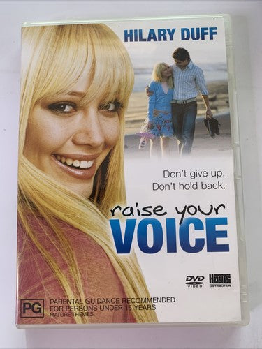 Raise Your Voice (DVD, 2004) Hilary Duff Region 4