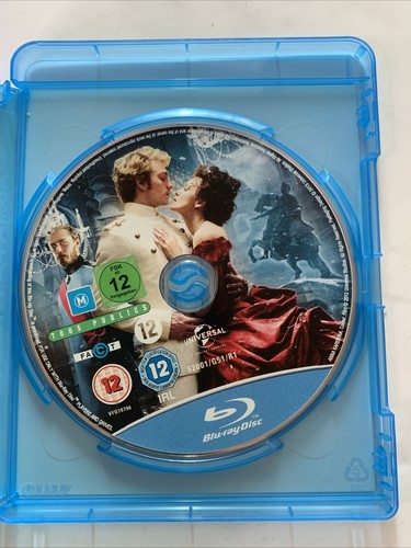 Anna Karenina (Blu-ray, 2012) Jude Law, Keira Knightley, Emily Watson All Region