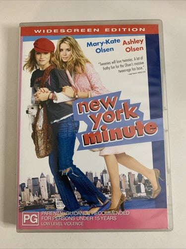 New York Minute (DVD, 2004) Ashley Olsen, Eugene Levy, Mary-Kate Olsen Region 4