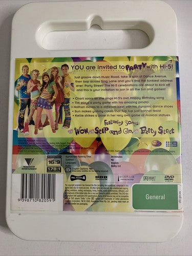 Hi-5 : Party Street (DVD, 2007) Region 4