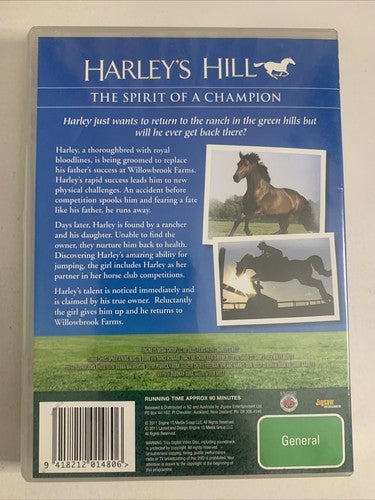 Harley's Hill (DVD, 2011) Christopher Atkins, Kirstin Dorn Region 4