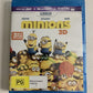 Minions 3D (Blu-ray 3D + 2D, 2015, 2-Disc) Region B