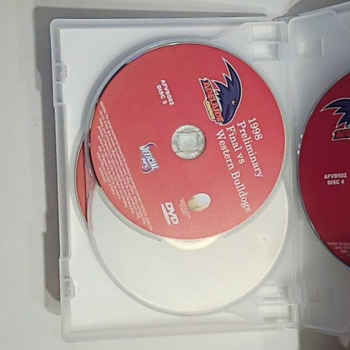 AFL Adelaide Crows 1998 Victory Collector's Pack (DVD, 2011, 5-Disc) All Regions