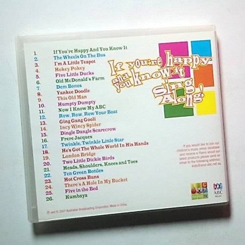 ABC for Kids – If You're Happy And You Know It Sing Along! (CD)