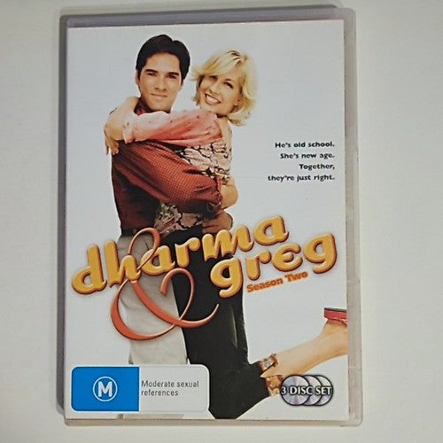 Dharma And Greg: Season 2 (DVD, 2008, 3-Disc) Region 4