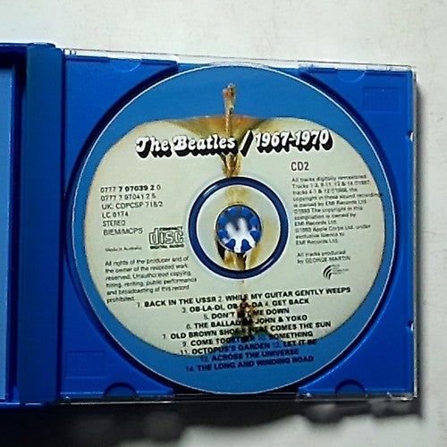 The Beatles – 1967-1970 (CD) Europe 0777 7 97039 2 0