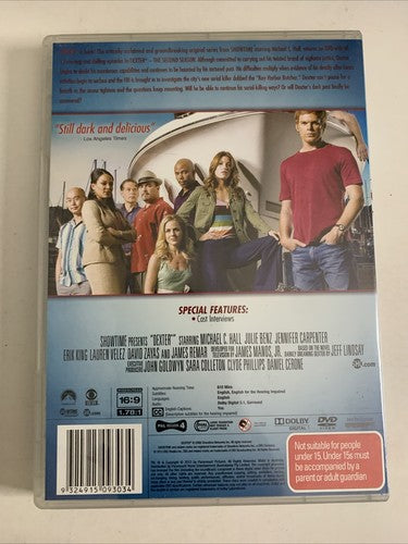 Dexter : Season 2 (DVD, 2006, 4-Disc) Region 4