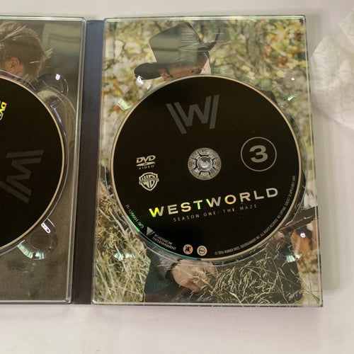 Westworld : Season 1 (DVD, 2016, 3-Disc) Ed Harris, Anthony Hopkins Region 4