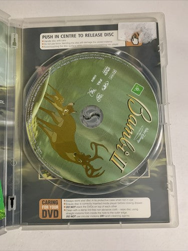 Bambi 2: The Great Prince of the Forest (DVD, 2006) Disney Film Region 4