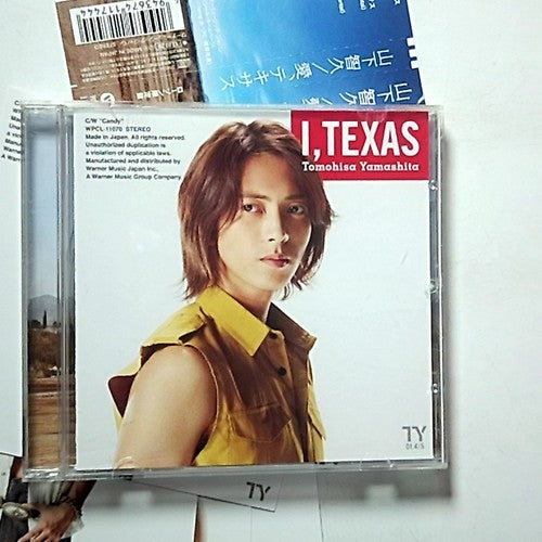Tomohisa Yamashita – I, Texas (CD, 2012) Japan Obi WPCL-11070