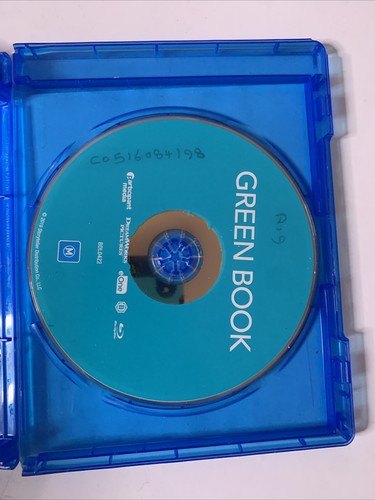 Green Book (Blu-ray, 2018) Mahershala Ali, Viggo Mortensen Region B