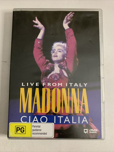 Madonna – Ciao Italia: Live From Italy (DVD, 1988) Region 4 &2