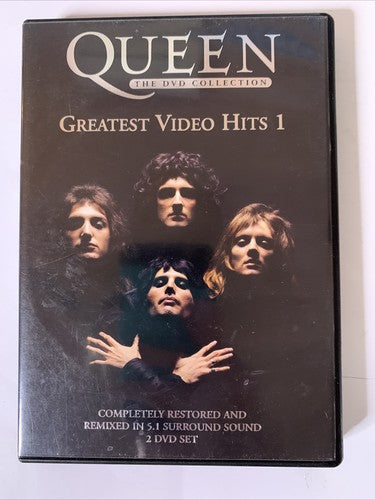 Queen – Greatest Video Hits 1 (DVD, 2002, 2-Discs)  All Regions