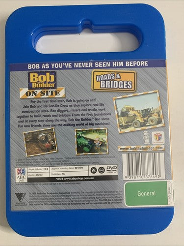 Bob the Builder: On Site Roads & Bridges (DVD, 2008) Region 4