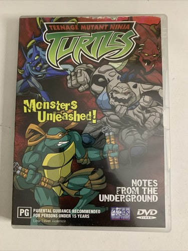 Teenage Mutant Ninja Turtles: Notes from the Underground (DVD, 2003) Region 4