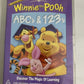 Winnie the Pooh: Abc's & 123's Discover the Magic Learning (DVD, 2004) Region 4