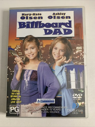 Billboard Dad (DVD, 1998) Ashley Olsen, Mary-Kate Olsen Region 4