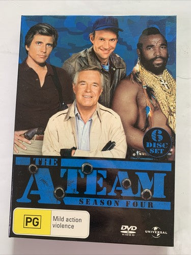 A-Team : Season 4 (DVD, 1985, 6-Disc) Region 4