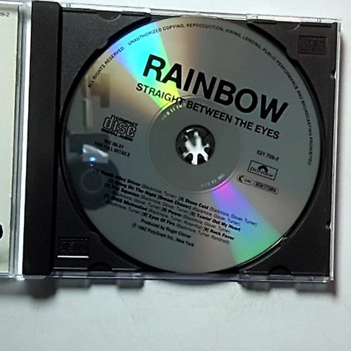 Rainbow – Straight Between The Eyes (CD, 1994) Germany 521 709-2