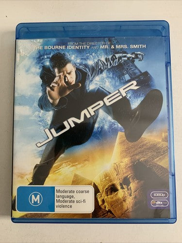 Jumper (Blu-ray, 2008) Samuel L. Jackson, Hayden Christensen Region B