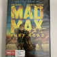 Mad Max: Fury Road (DVD, 2015) Tom Hardy Region 4 NEW Sealed