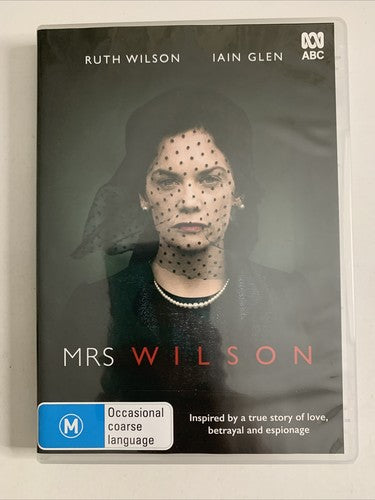 Mrs Wilson (DVD, 2018) Ruth Wilson, Iain Glen Region 4 NEW
