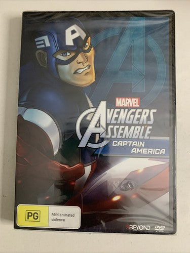 Avengers Assemble: Captain America (DVD, 2019) Animation Region 4 NEW