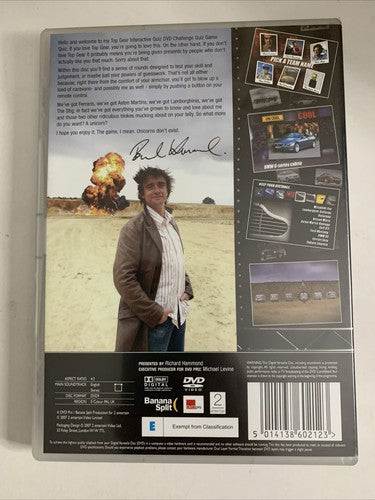 Richard Hammonds BBC Top Gear Interactive Challenge (DVD, 2007) All Regions NEW