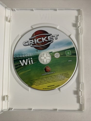 Cricket Nintendo Wii PAL 2009 Sports Game