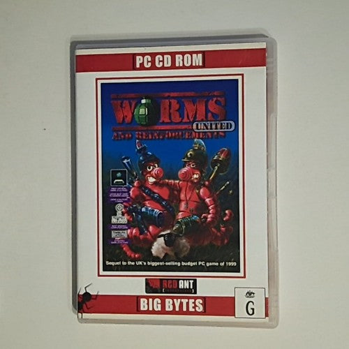 Worms United (PC Windows, CD-ROM, 1996) All Regions