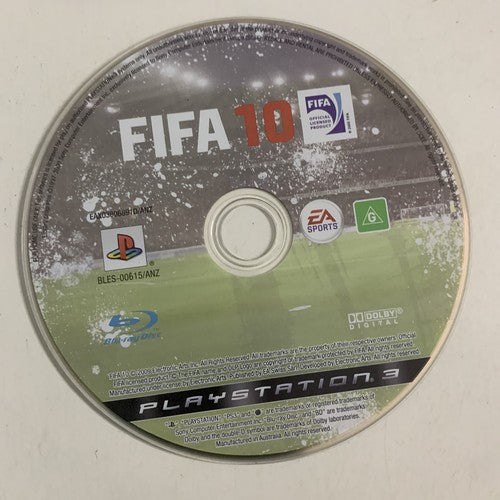 FIFA 10 PS3 Sony PlayStation 3 Football Soccer Game Complete