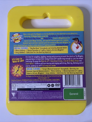 The Wiggles: Splish Splash Big Red Boat / Wake Up Jeff (DVD, 2006) Region 4