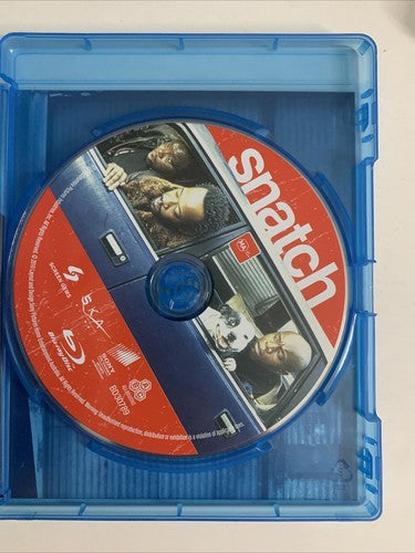 Snatch (Blu-ray, 2000) Benicio del Toro, Brad Pitt, Jason Statham All Regions