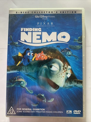 Finding Nemo (Collector's Edition, DVD, 2003. 2-Disc) Pixar Disney Region 4