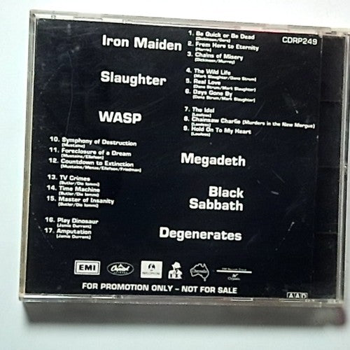 Various – Metalbound (CD, 1992) Australia Promo CDRP249