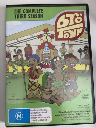 Bro Town : Series 2 & 3 (DVD, 2006) New Zealand Animation Region 4