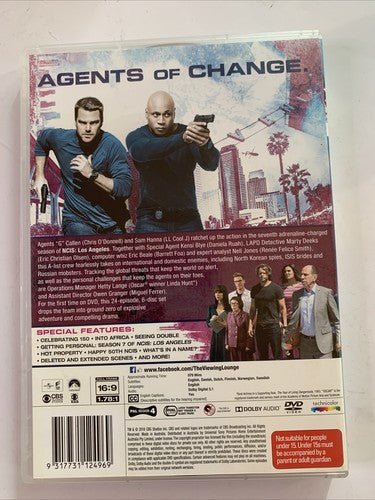 NCIS: Los Angeles Season 7 (DVD, 2015, 6-DIsc) Region 4