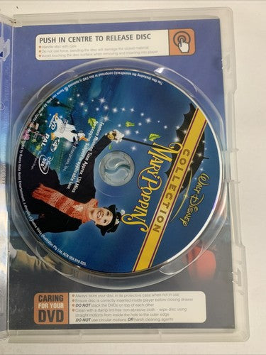 Mary Poppins (DVD, 1964) Disney Film Dick Van Dyke, Julie Andrews Region 4