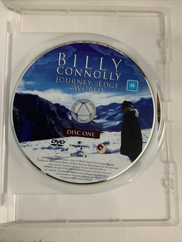 Billy Connolly: Journey to the Edge of the World (DVD, 2009, 2-Disc) Region 4 &2