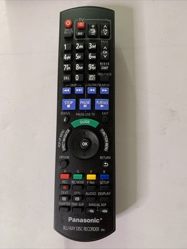 Panasonic Blu-ray Disc Recorder Remote Control