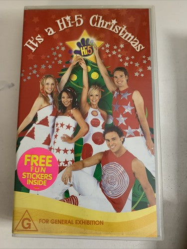 Hi-5 : It's a Hi-5 Christmas (VHS, 2001) PAL