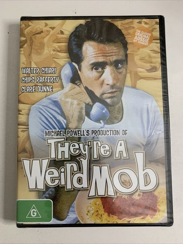 They're A Weird Mob (DVD, 1966) Australian Comedy Region 4 NEW Sealed
