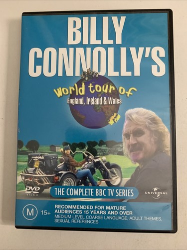 Billy Connolly: World Tour of England, Ireland & Wales (DVD, 2002) Region 4 NEW
