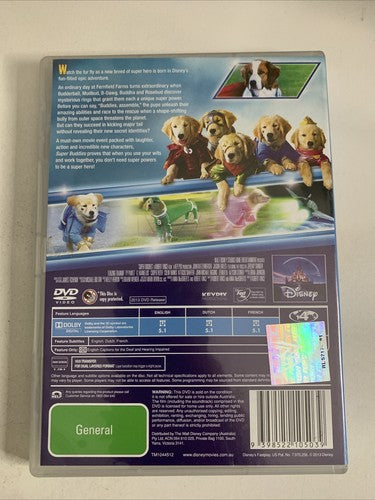 Super Buddies (DVD, 2013) Disney Region 4