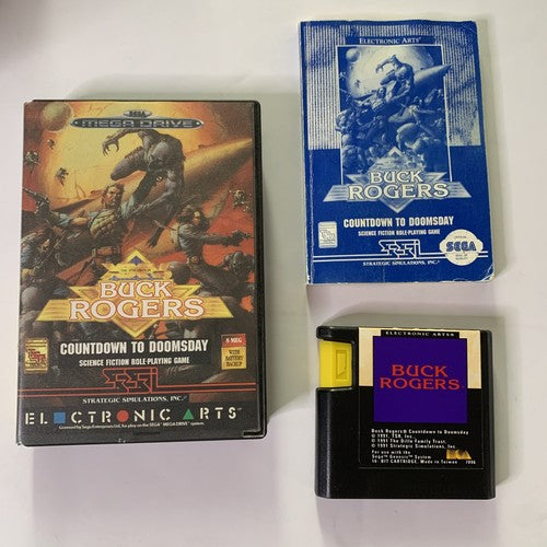 Buck Rogers: Countdown To Doomsday SEGA Mega Drive PAL 1990 Game Complete