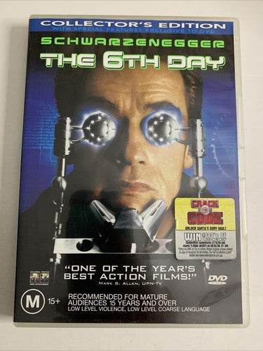 The 6th Day (DVD, 2000) Arnold Schwarzenegger, Robert Duvall Region 4