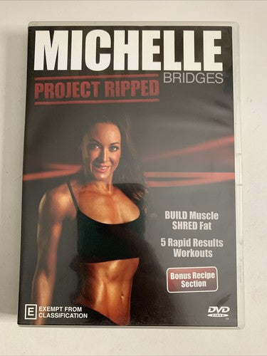 Michelle Bridges Project Ripped : Build Muscle Shred Fat (DVD) All Regions