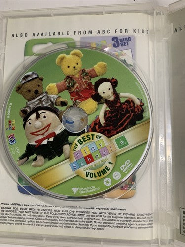 The Best Of Play School: Come And Play Volume 1 (DVD) Region 4