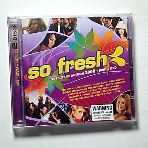 So Fresh: The Hits Of Autumn 2008 + Bonus DVD (CD + DVD, 2008) Australia